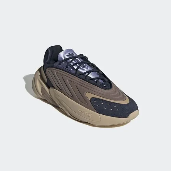 adidas | Shoes | Adidas Women Shoes Ozelia Sneakers 65 Blue Brown | Poshmark